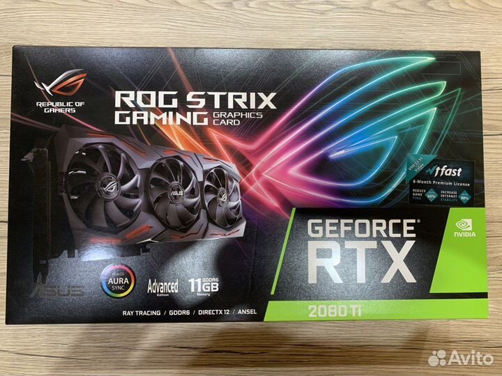 Asus ROG Strix RTX 2080Ti O11G Gaming GeForce