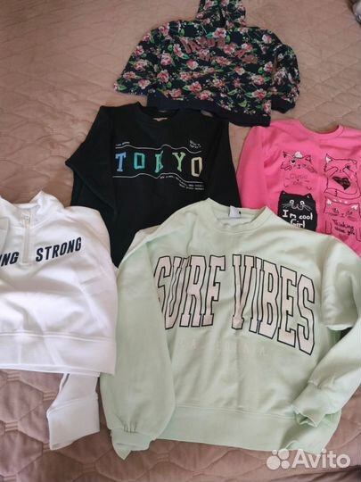 Толстовки для девочки 10-12 лет