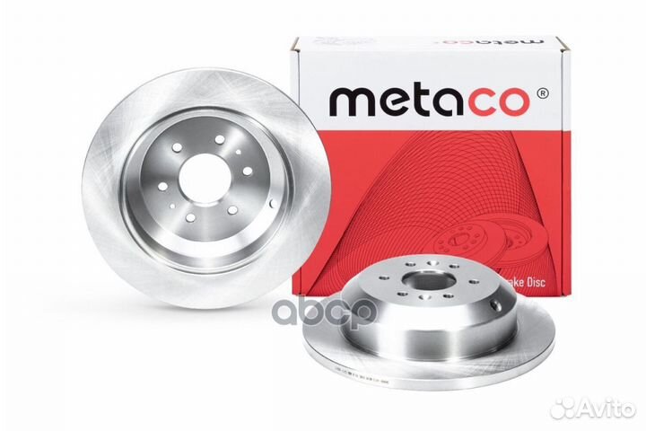 Диск тормозной задний '3060-475 metaco