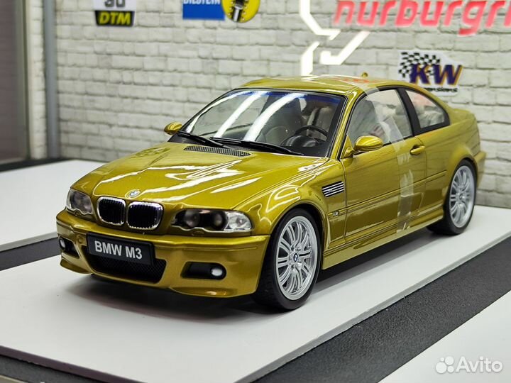 BMW M3 Coupe E46 2000 Phoenix Yellow