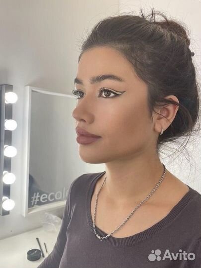 Укладка и макияж