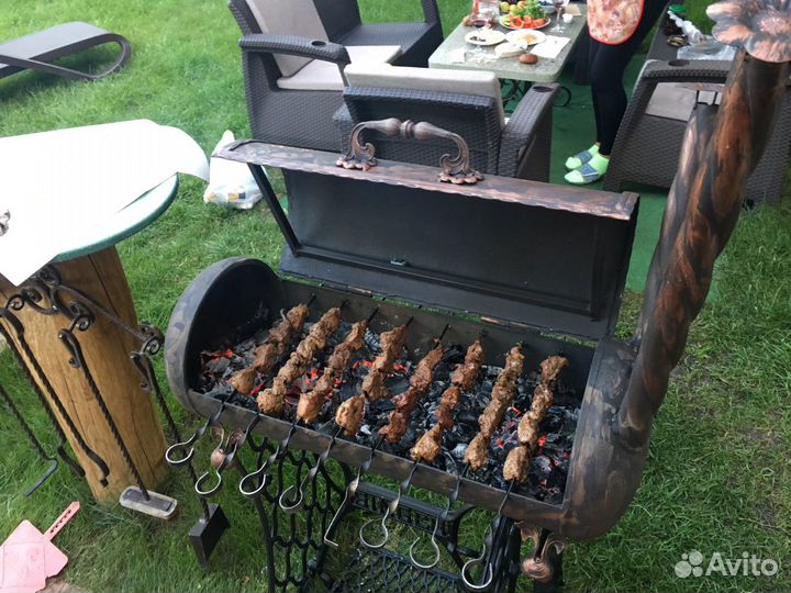 Мангал с ножками