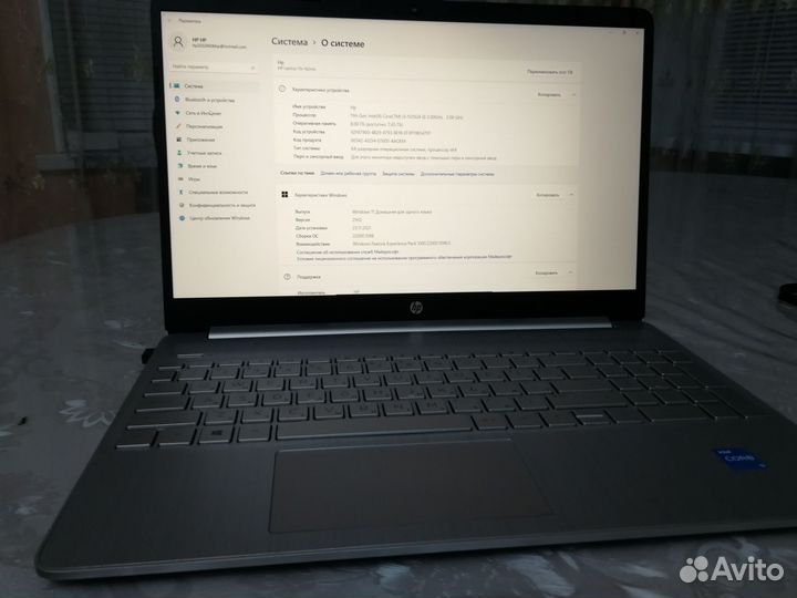 Ноутбук hp