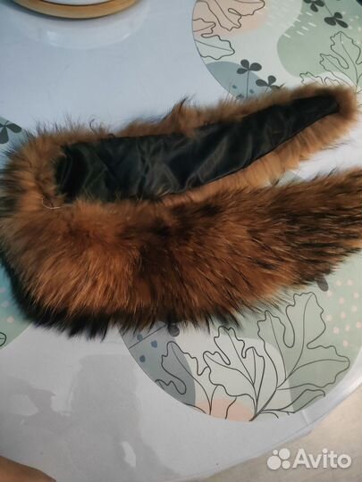 Меховой воротник лиса