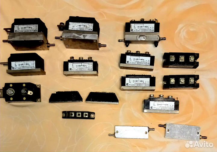 Модули тир-ные, диодные и охладители к мтт(д) 160