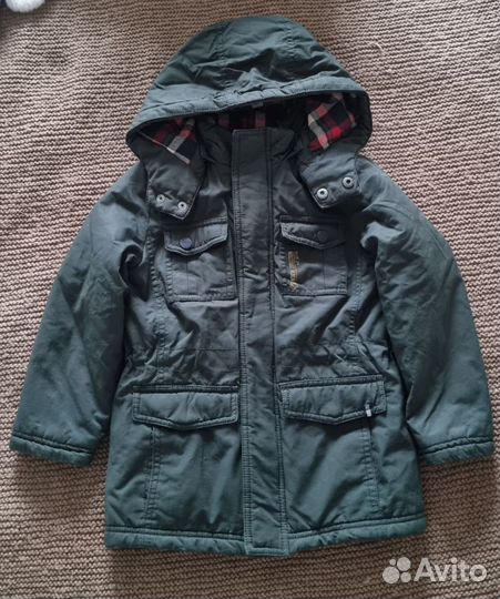 Куртка демисезон-теплая зима 116