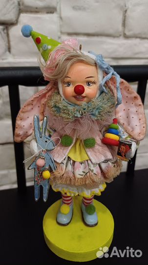 Ватные елочные игрушки