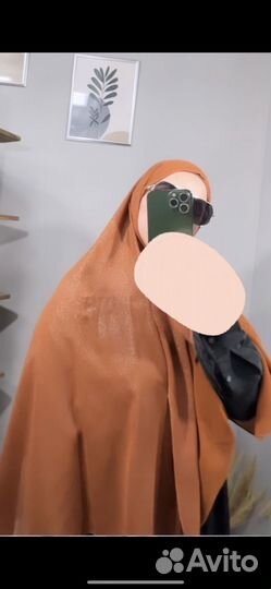 Шарф из шифона с блеском