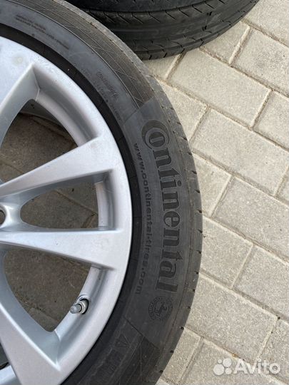 R17 Continental ContiSportContact 225/50, PCD 5x120 DIA 72.6