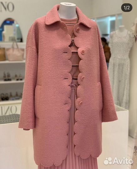 Отрез жаккардовой ткани сток miu miu