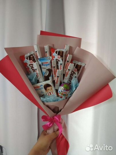 Детские букеты, букет из сладостей