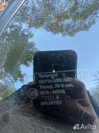 Стекло кузова задние правое opel vectra b