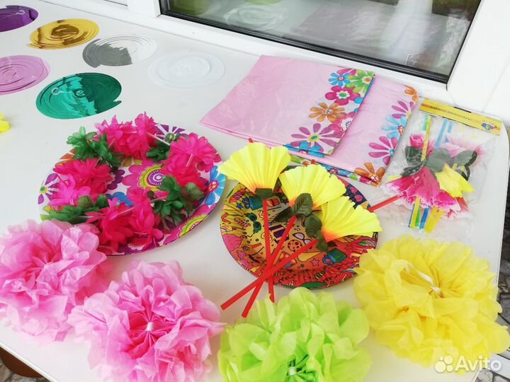 Цветы для гавайской вечеринки своими руками - 61 фото