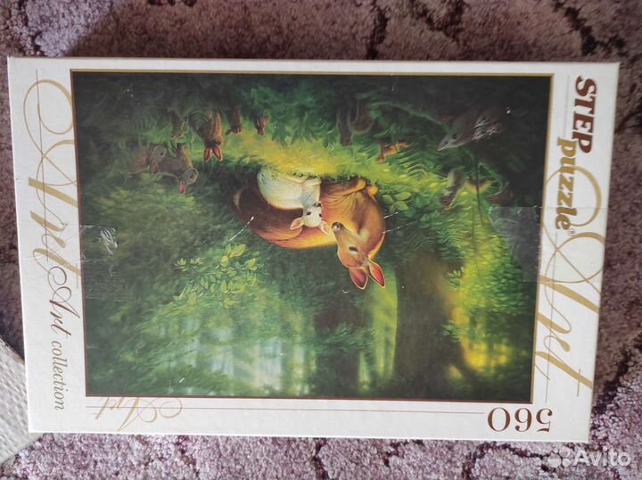 Пазл мозаика, 3 вида, 560; 1500