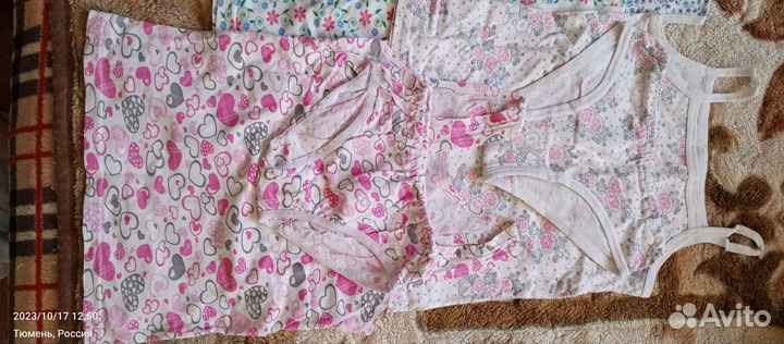 Вещи пакетом на девочку