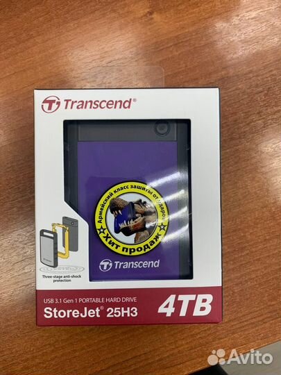 Внешний жесткий диск Transcend 4 Tb