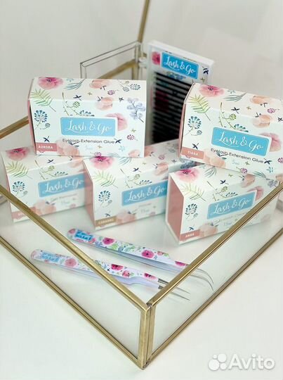 Товары для наращивания ресниц Lash&go