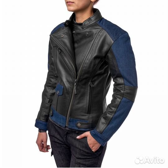 Мотокуртка Moteq Teacher-Jeans кожа женская