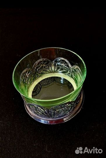 Старинная ажурная конфетница СССР