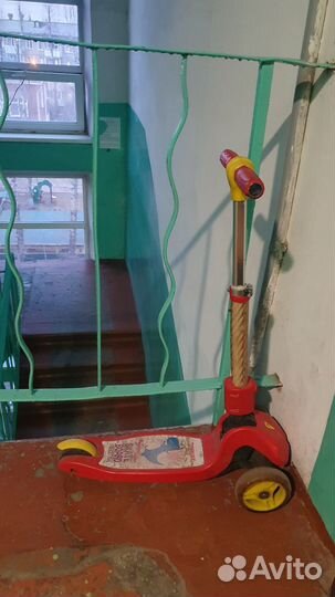 Самокат детский трехколесный