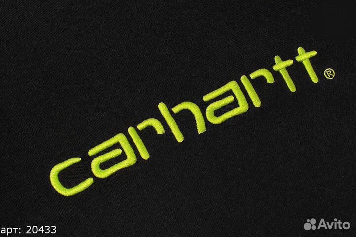 Свитшот Carhartt green brnd Чёрный