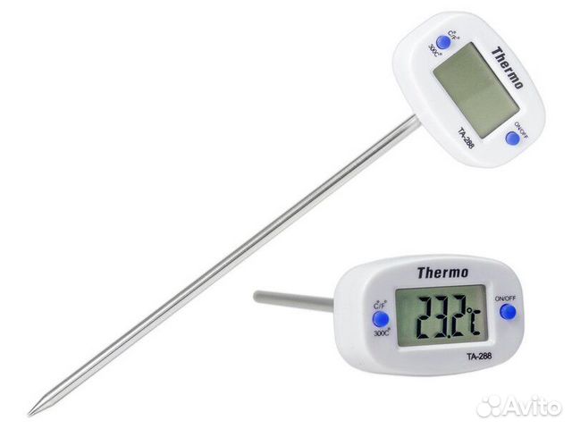 Термометры биметаллический и цифровой