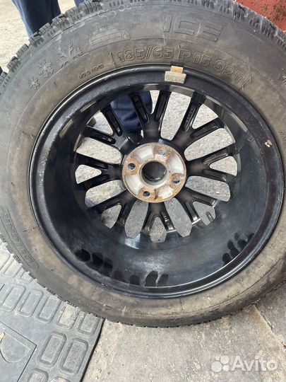 Колеса в сборе r15 зимние
