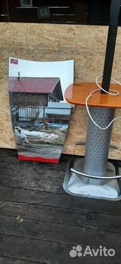 Парикмахерская стоика с зеркалами