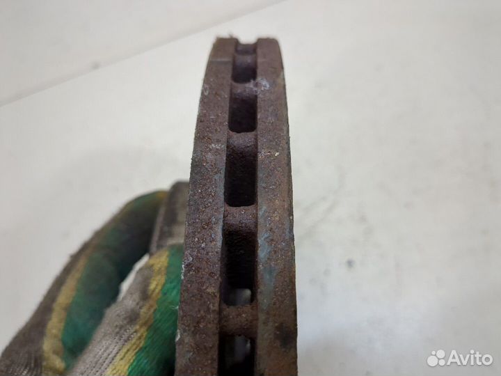 Диск тормозной Volkswagen Scirocco 2008, 2012