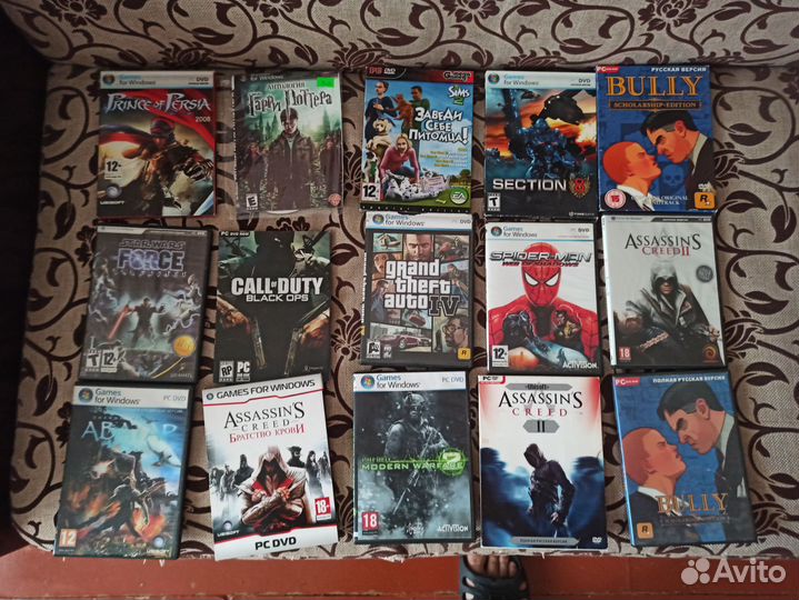 Компьютерные игры диски для пк