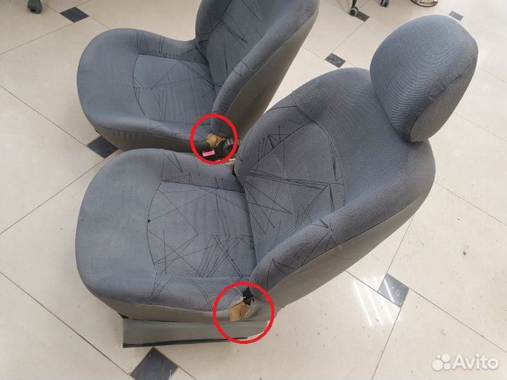 Сидения передние Renault Symbol LB K7M 710 2002