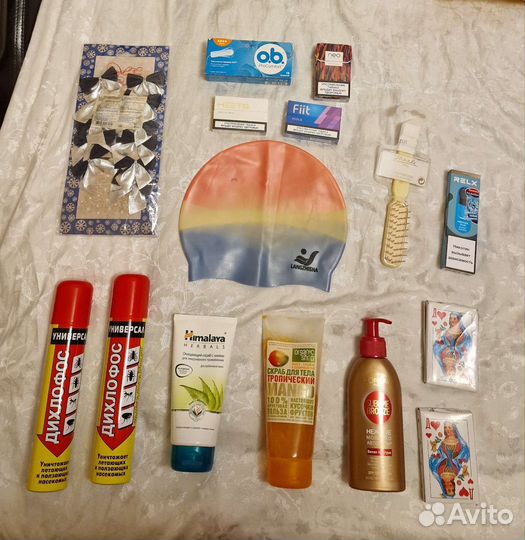 Кондиционер, Шампунь, Скраб для душа