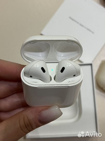 Беспроводные наушники apple airpods 2