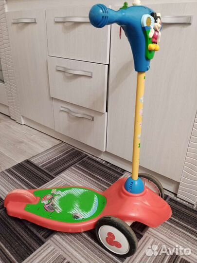 Самокат детский трехколесный с 3 лет