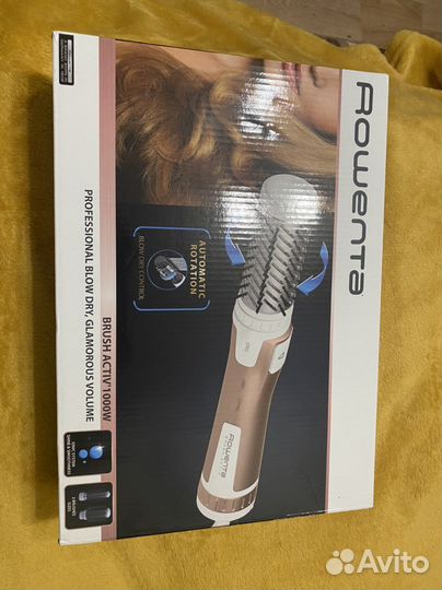 Фен щетка rowenta