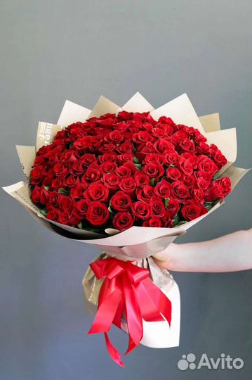 Цветы розы букет