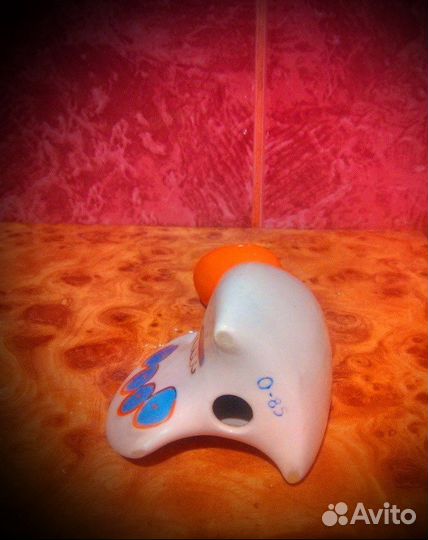 Солонка фарфоровый петушок