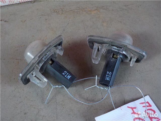 Подсветка номера Toyota Corolla ADE150 1ZR 2012