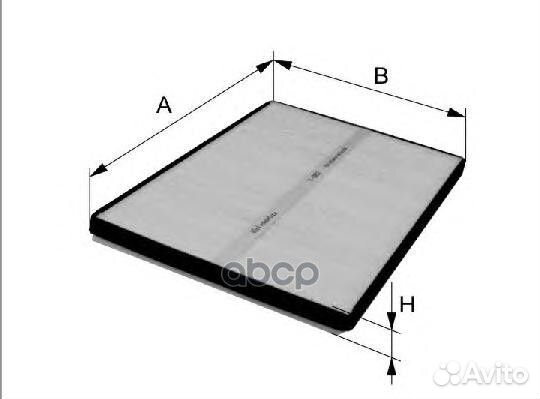 Фильтр салона Ford Fiesta V (02), Fusion/Fusio