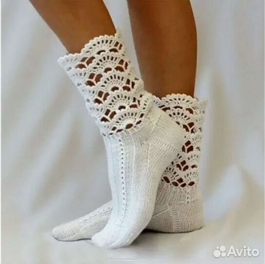 Носки женские вязаные