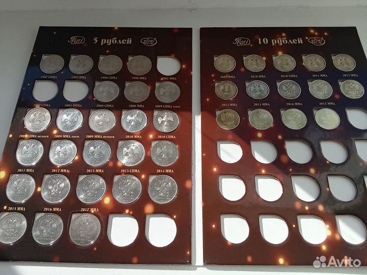 Коллекционый набор монет