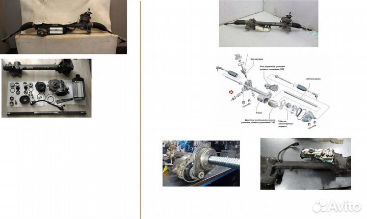Рулевая рейка VW Passat B6, B7