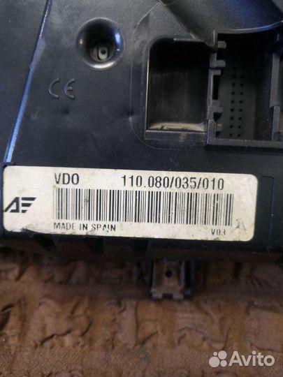 Панель приборов Seat Alhambra 2000-2010 2,3 МКПП