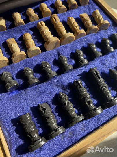 Шахматы ручной работы из Индии