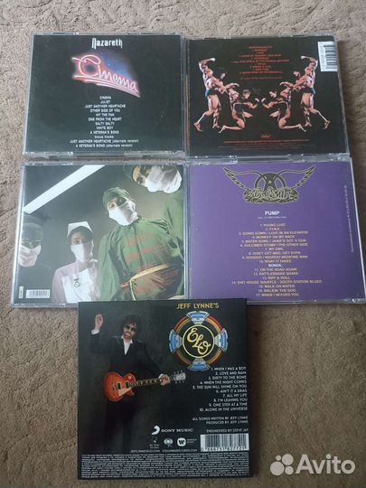Nazareth,Rainbow,Aerosmith,Grand Funk,ELO