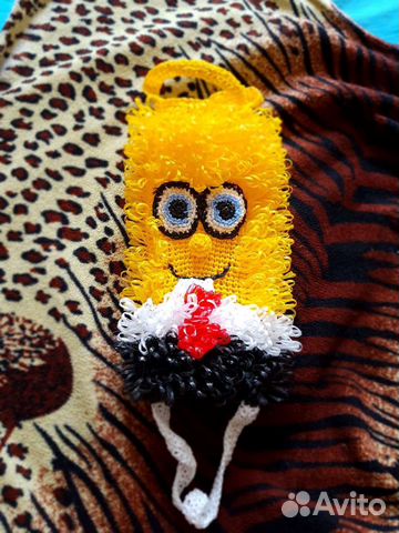 Мочалки ручной вязки