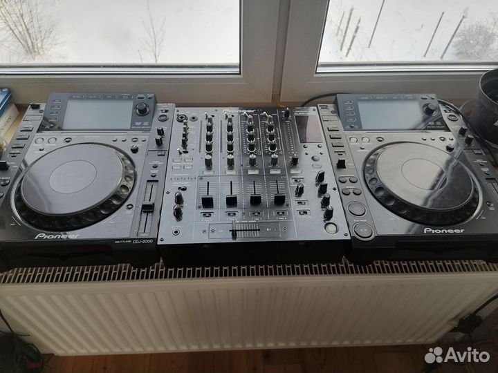Pioneer 2x cdj2000 + djm800