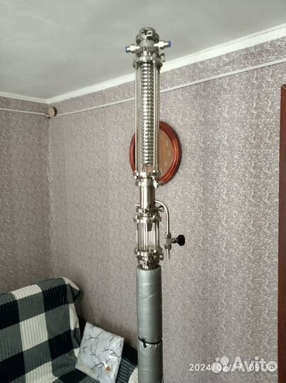 Ректификационная колонна 2 дюйма