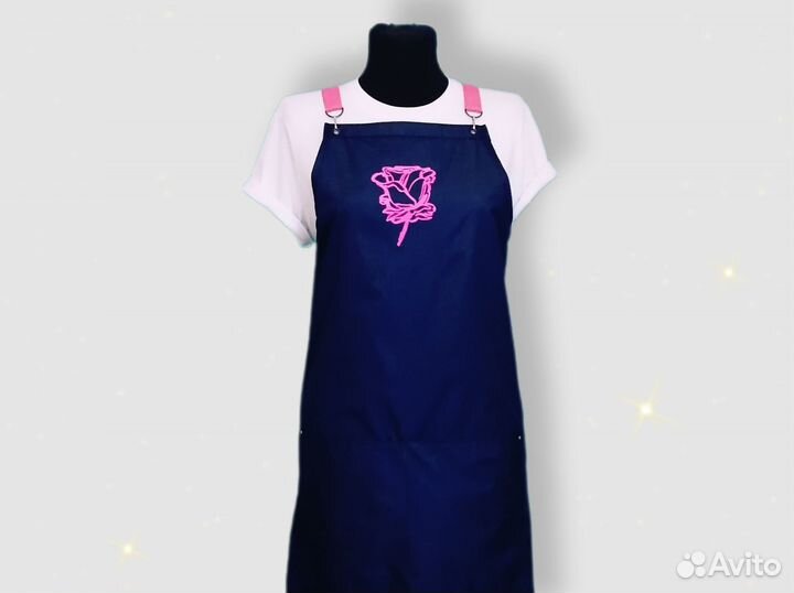 Фартук для флориста с логотипом