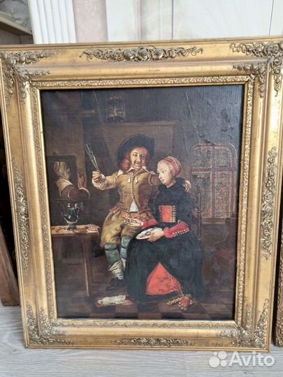 Картина маслом на холсте бу